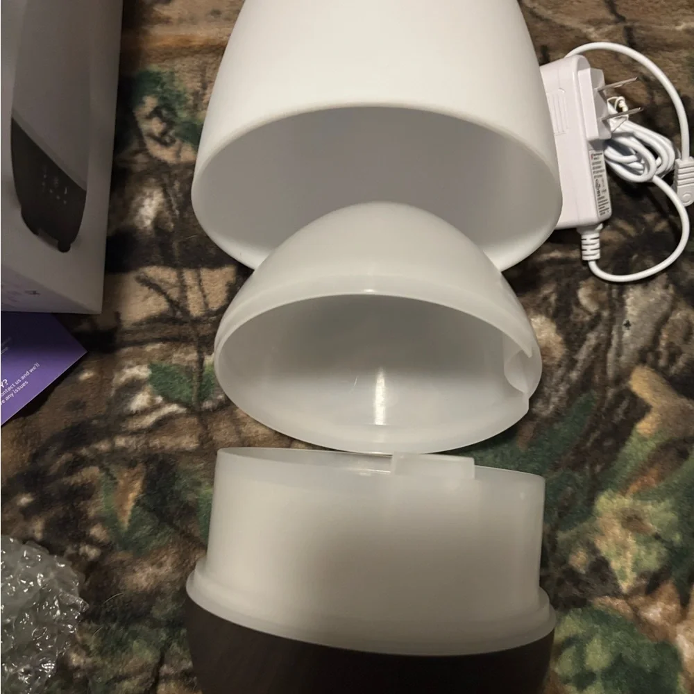 Healthsmart White and Gray Aroma Diffuser